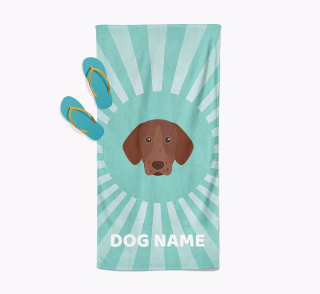 'Rays' - Personalized {breedFullName} Towel